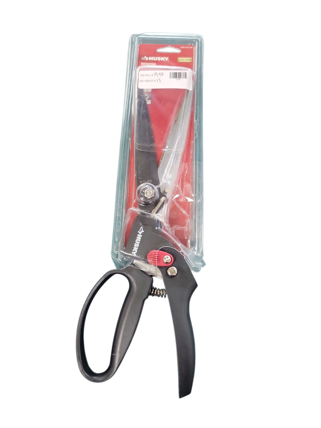 Husky 5 in. 180 Degree Rotating Blade Grass Shears Husky-10 .