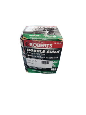 ROBERTS Indoor/Outdoor 3 in. x 15 ft. Double-Sided Carpet Tape Roll 50-605-12