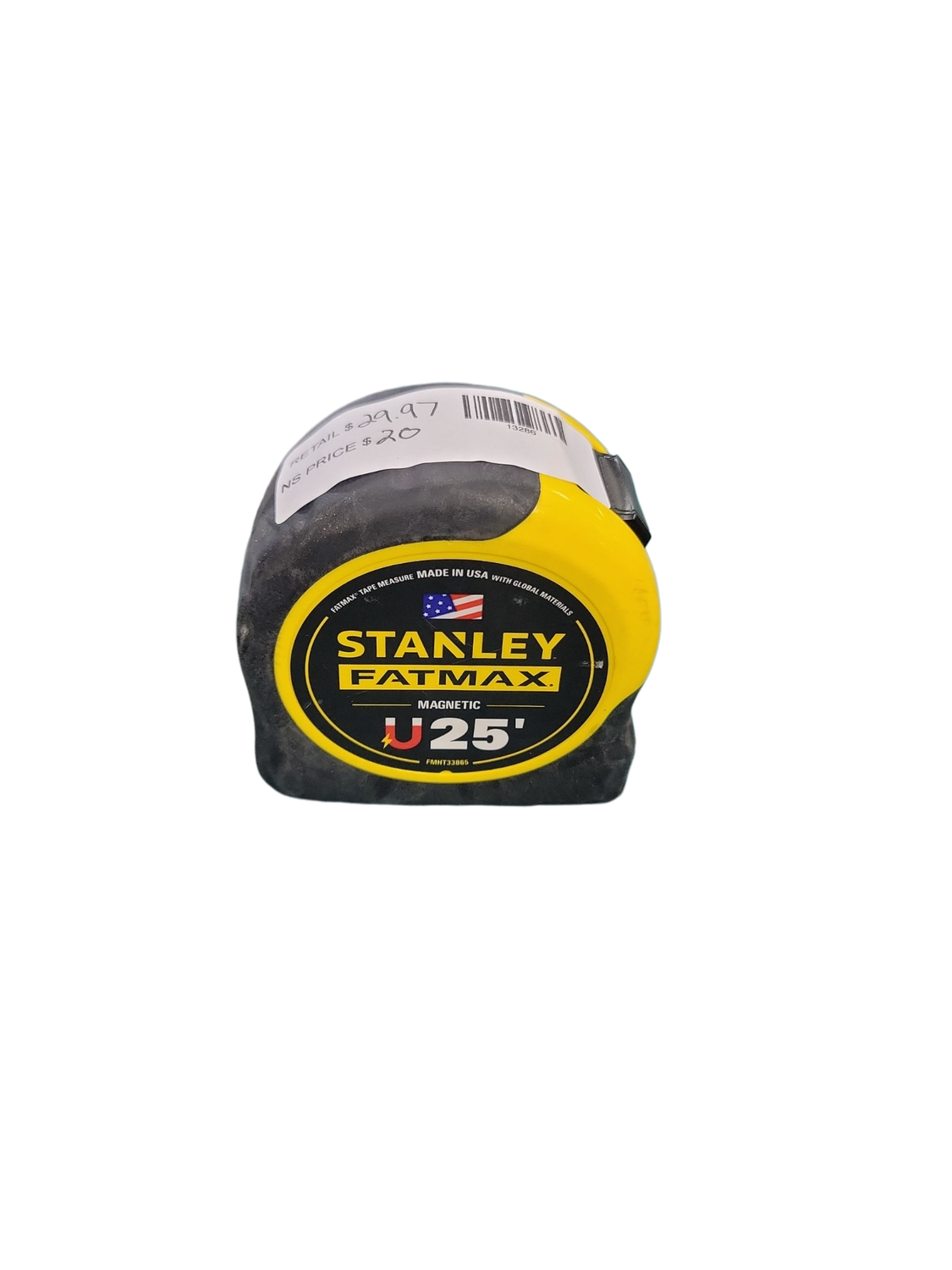 Stanley 25 ft. FATMAX Magnetic Tape Measure FMHT33865L  .