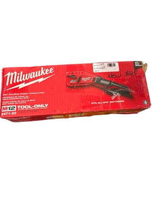 Milwaukee M12 12V Lithium-Ion Cordless Copper Tubing Cutter (Tool-Only) 2471-20  .