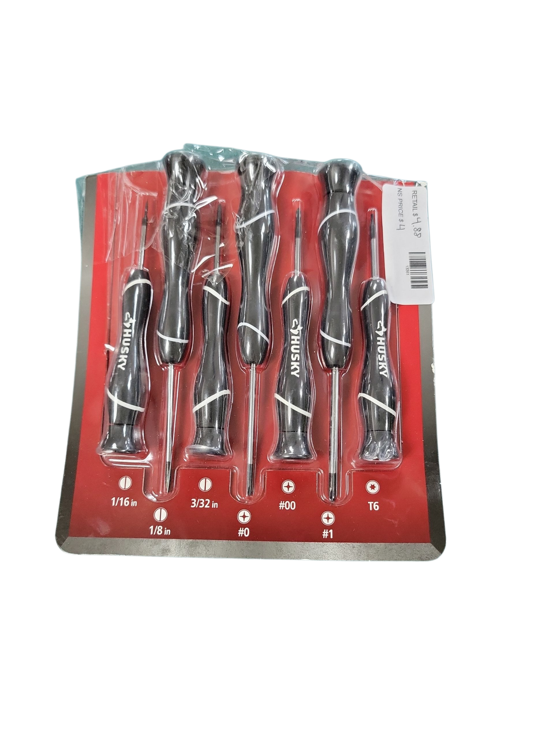 Husky Precision Screwdriver Set (7-Piece) 67123H