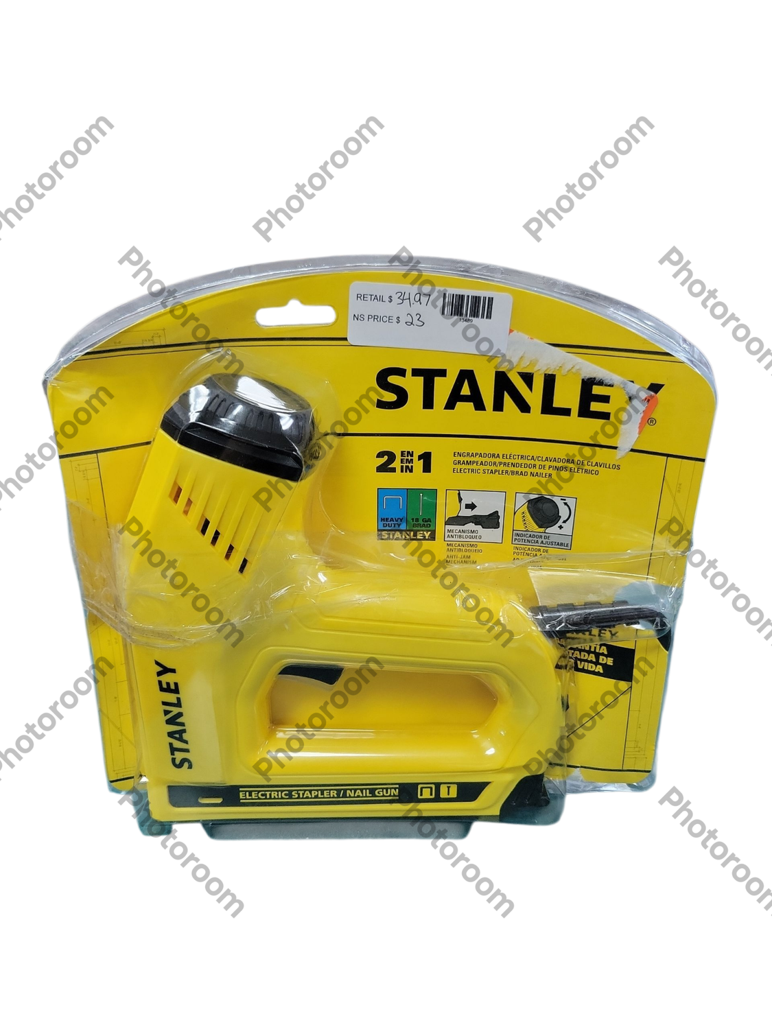 Stanley Electric Stapler and Brad Nail Gun TRE550Z .