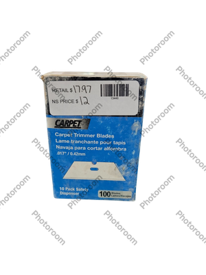 Personna Carpet Trimmer Chisel Blade 100pk 61-0850-0000 .