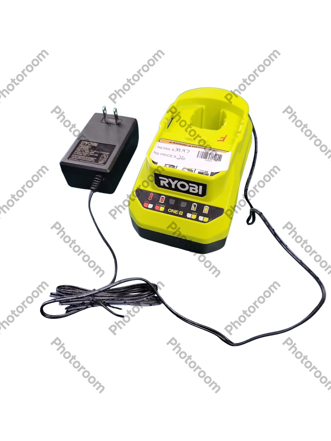 RYOBI ONE+ 18V Lithium-Ion Charger PCG002  .