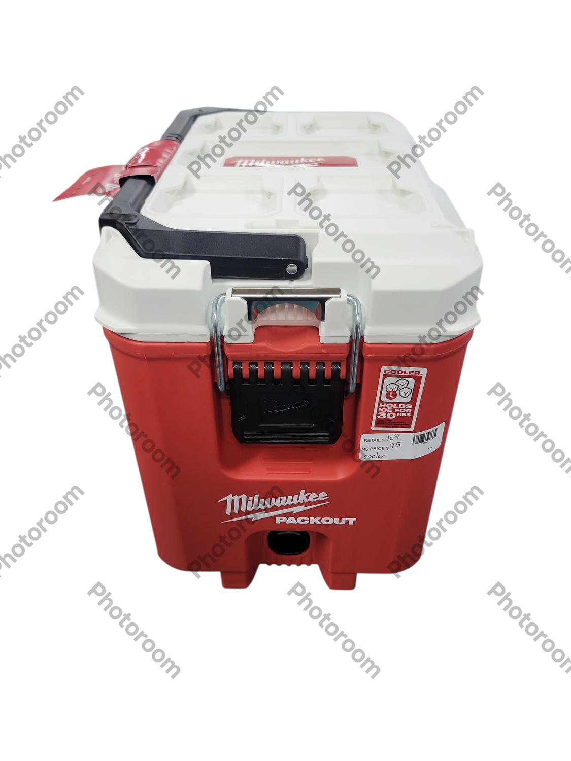 Milwaukee PACKOUT 10 in. Red 16 qt. Compact Cooler 48-22-8460