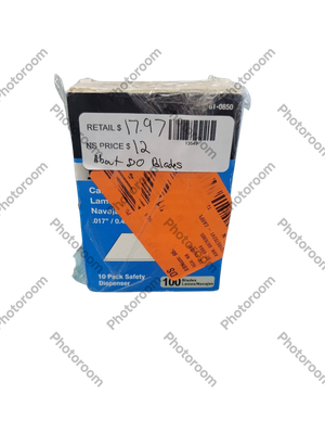 Personna Carpet Trimmer Chisel Blade 100pk 61-0850-0000   .
