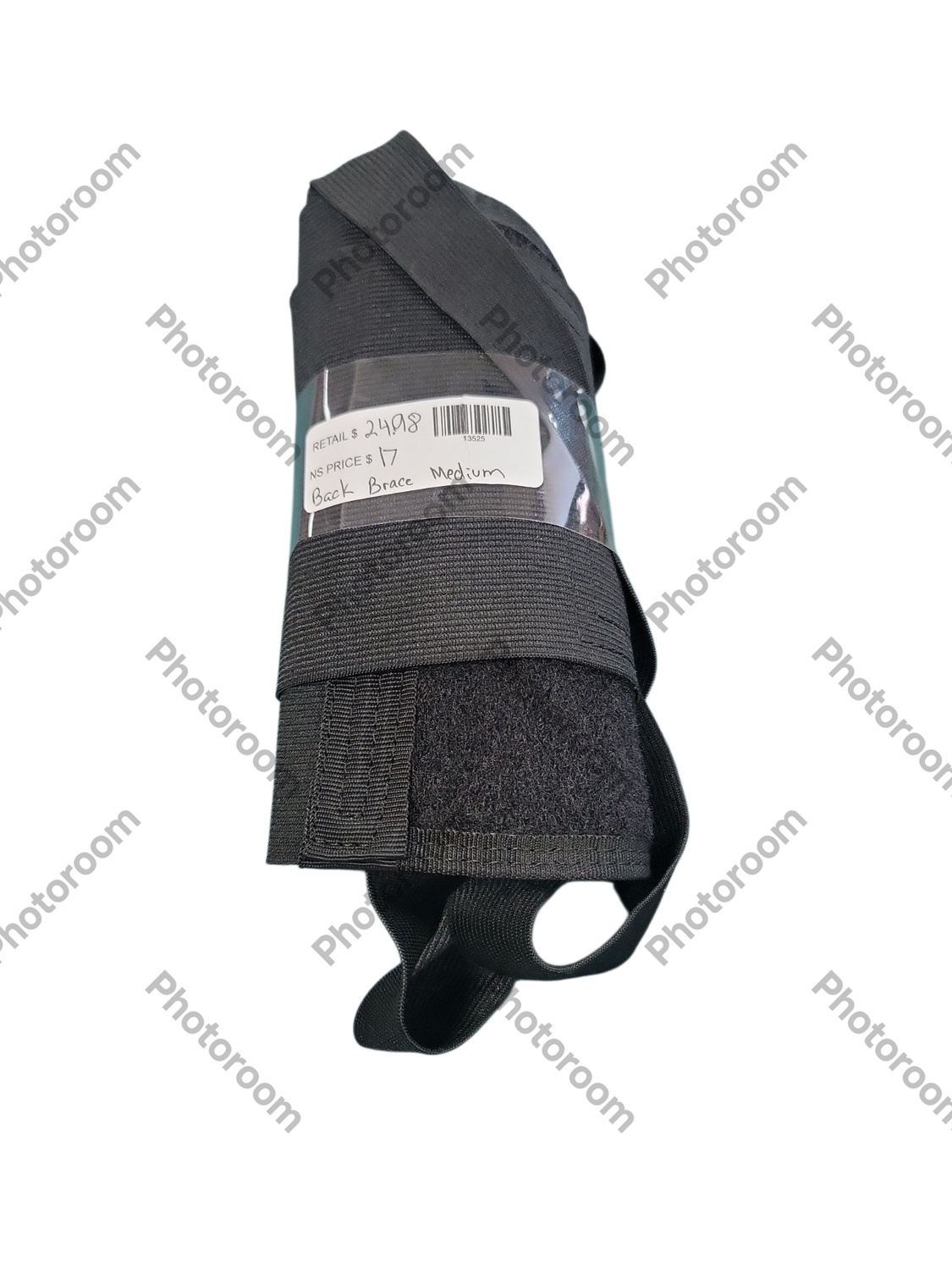 Husky Black Work Back Brace Support Belt Medium HD668607  .