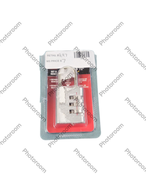 Master Lock Combination Lock, Resettable 3-Dial 630DHC