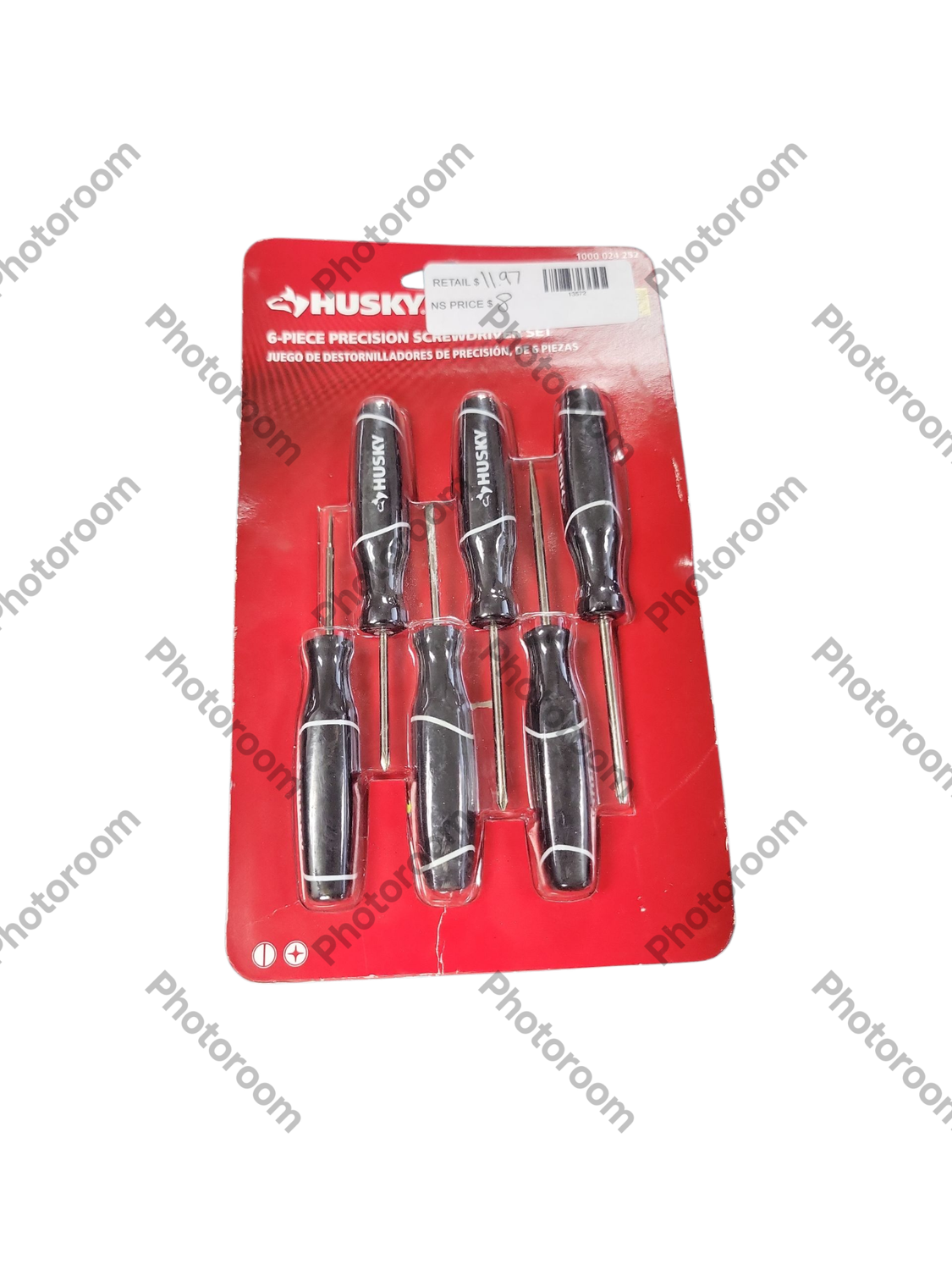 Husky Precision Screwdriver Set (6-Piece) 246300060 .