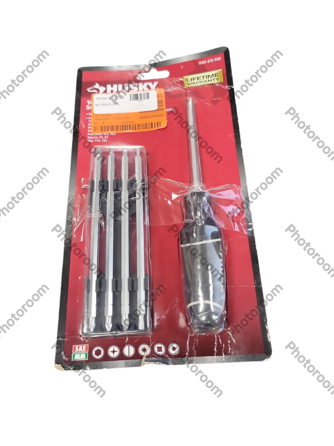 Husky Interchangeable Blade Screwdriver Set (10-Piece) H10PCSDSET .
