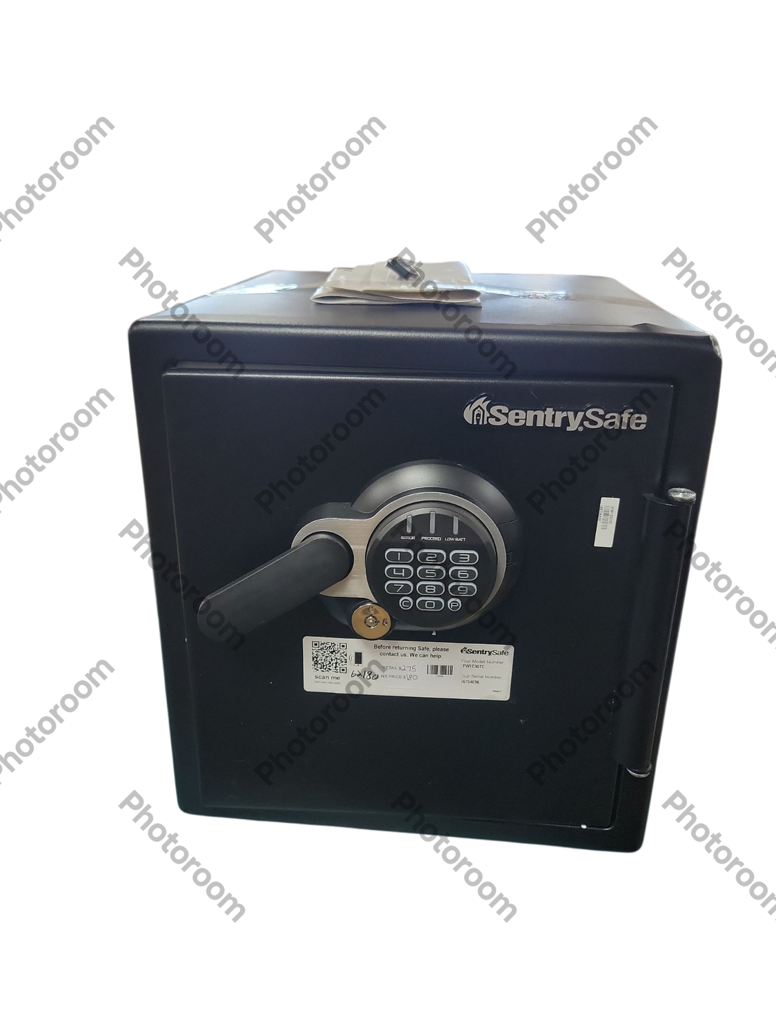SentrySafe 1.2 cu. ft. Fireproof/Waterproof Safe with Digital Lock and Tray Insert Accessory Combo SFW123GTC