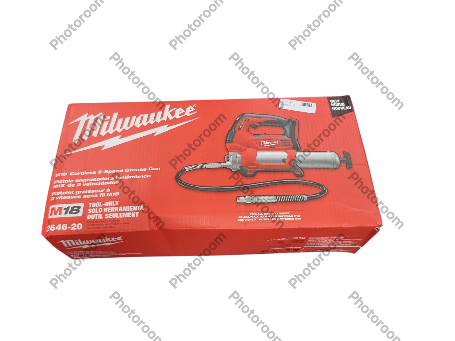 Milwaukee M18 18V Lithium-Ion Cordless Grease Gun 2-Speed (Tool-Only) 2646-20