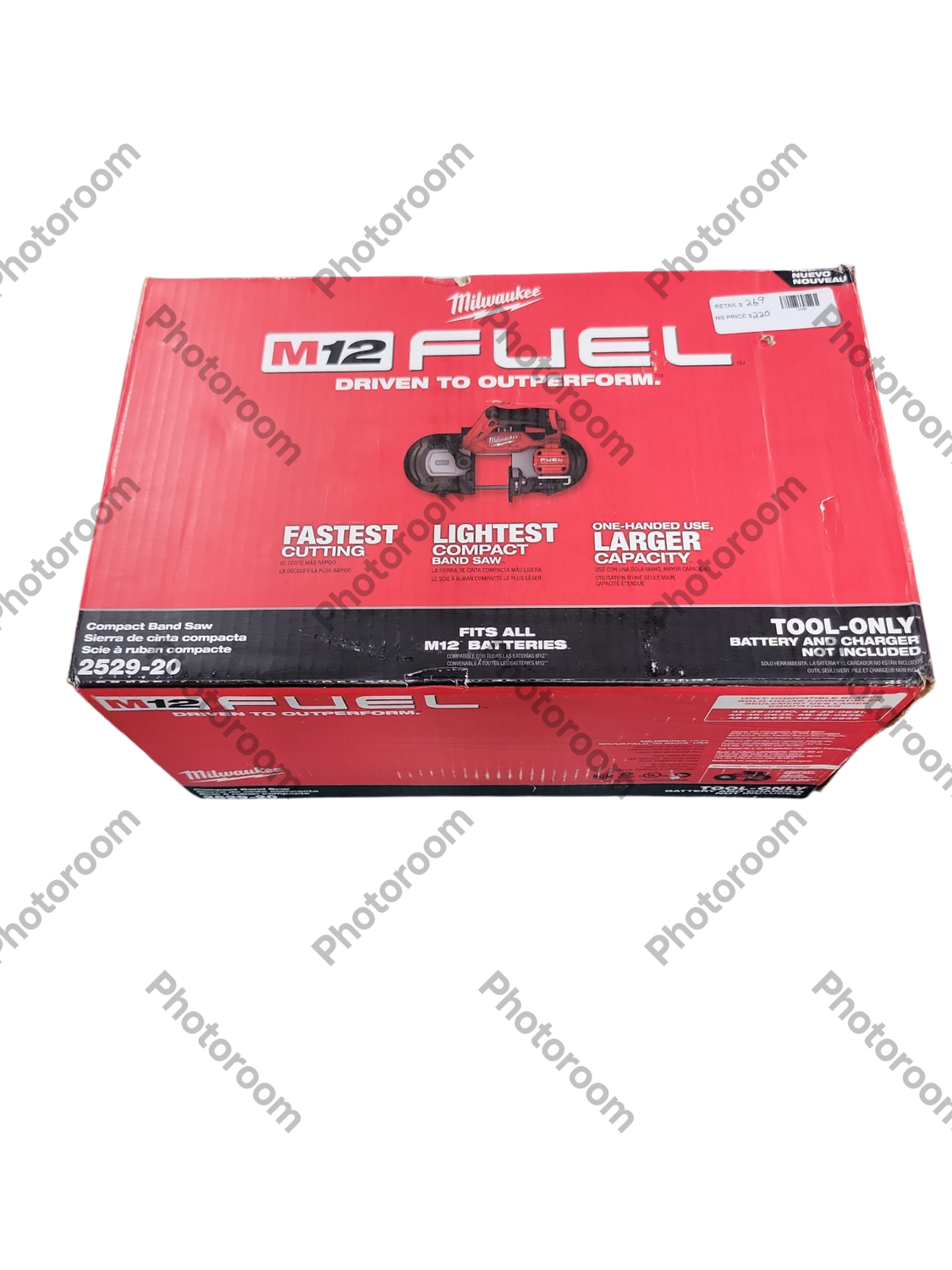Milwaukee M12 FUEL 12V Lithium-Ion Cordless Compact Band Saw (Tool-Only) 2529-20