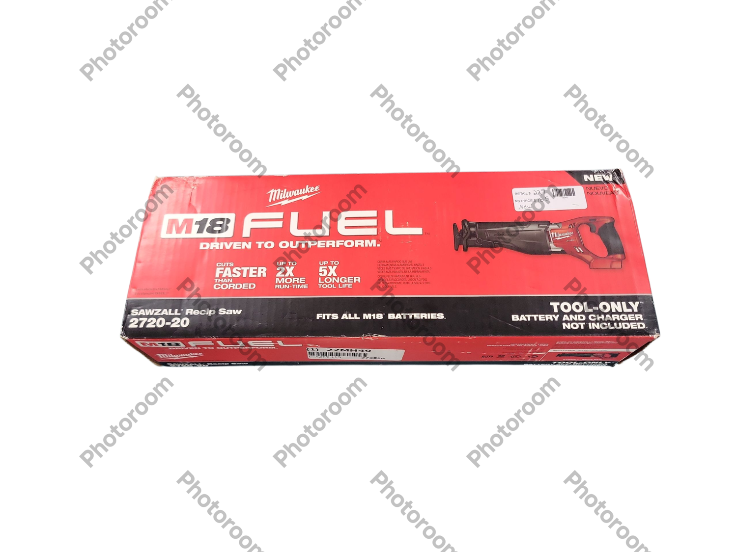 Milwaukee M18 FUEL 18V Lithium-Ion Brushless Cordless SAWZALL Reciprocating Saw (Tool-Only) 2720-20