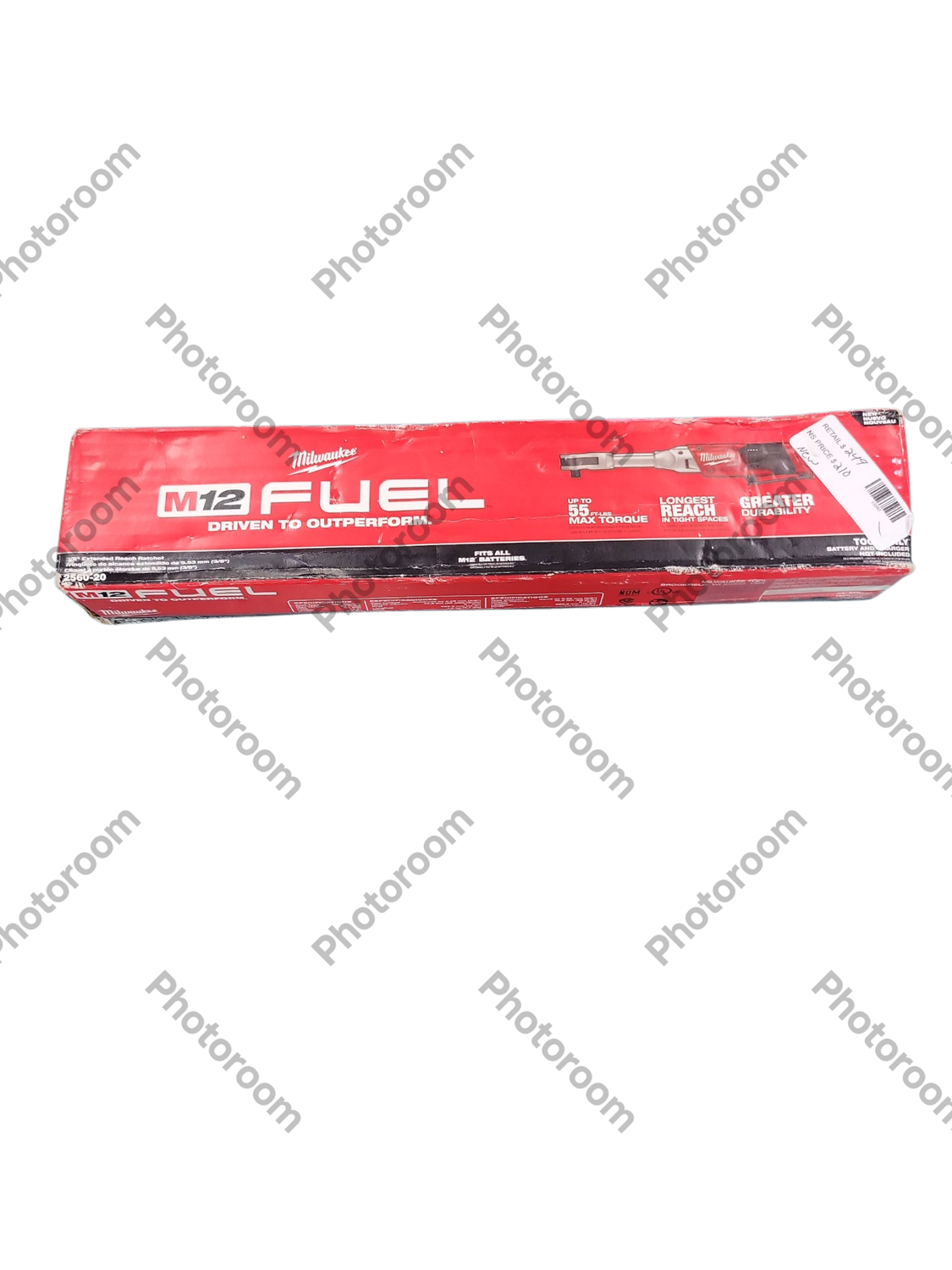 Milwaukee M12 FUEL 12V 3/8 in. Lithium-Ion Brushless Cordless Extended Reach Ratchet (Tool-Only) 2560-20