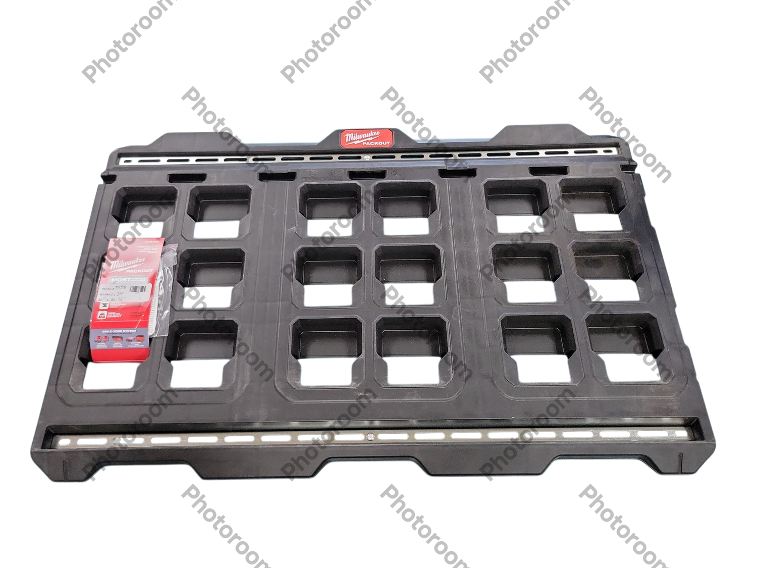 Milwaukee 20 in. x 30.75 in. Wall Plate in Black 48-22-8497