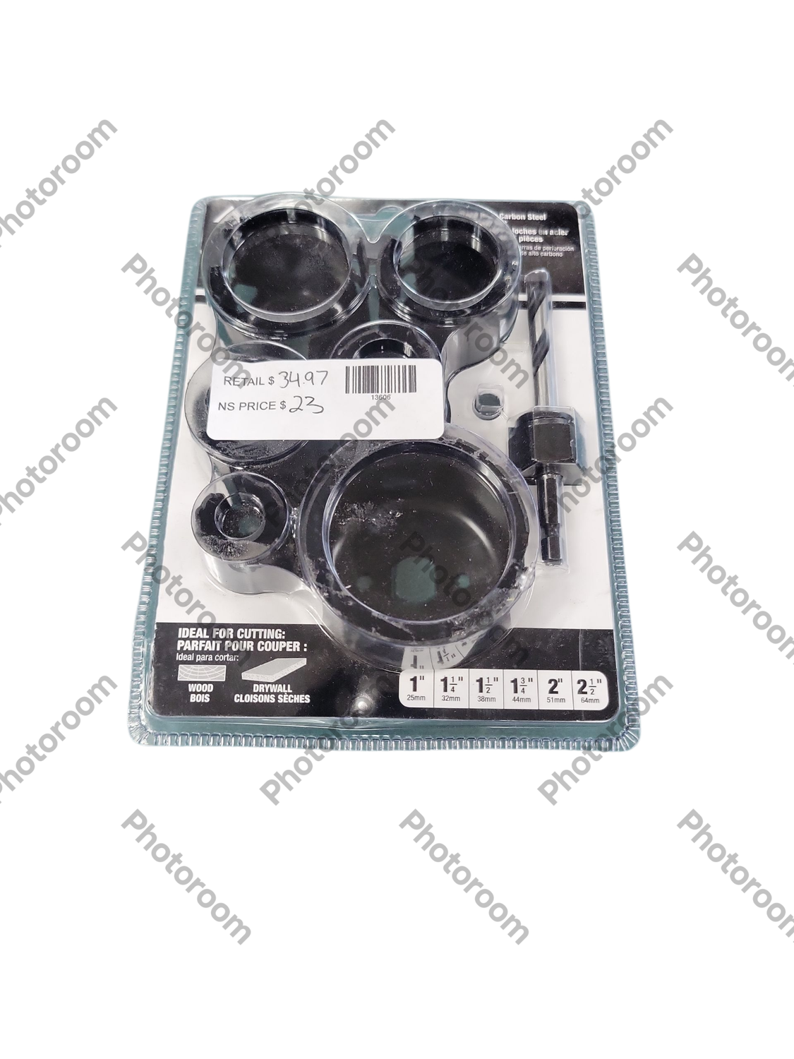 Avanti High Carbon Steel Hole Saw Set (7-Piece) AHS007S