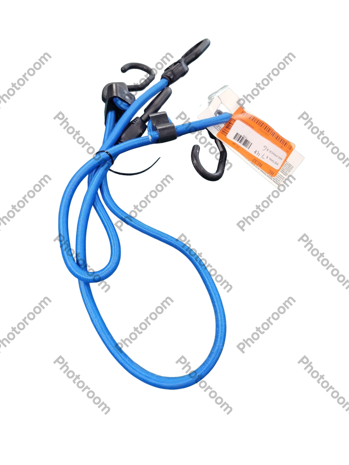 HDX 22 in. to 32 in. Adjustable Super Strong Bungee, Blue (2-Pack) 9377