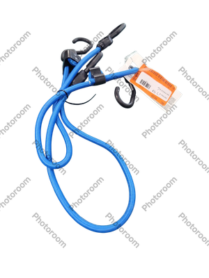 HDX 22 in. to 32 in. Adjustable Super Strong Bungee, Blue (2-Pack) 9377