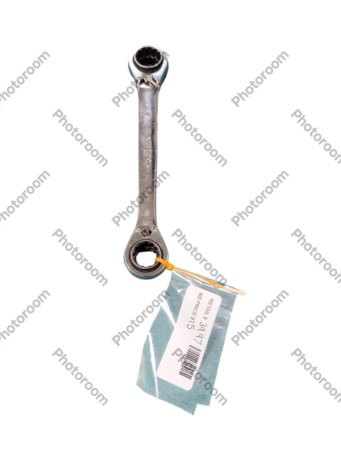 Husky SAE Quad Drive Ratcheting Wrench Set (2-Piece) HQRRW2PCSAE  .