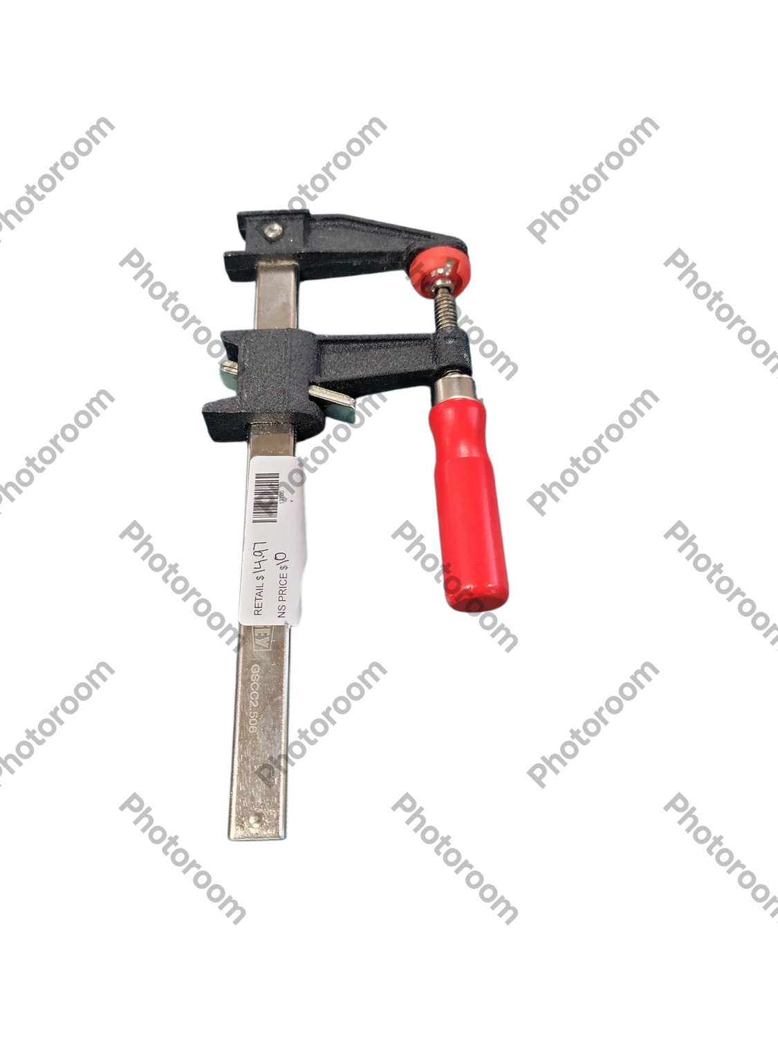 BESSEY Clutch Style 6 in. Capacity Bar Clamp with Wood Handle and 2-1/2 in. Throat Depth GSCC2.506  .