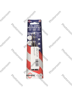 Mayhew Short Pin Punch Set (3-Piece) 89032
