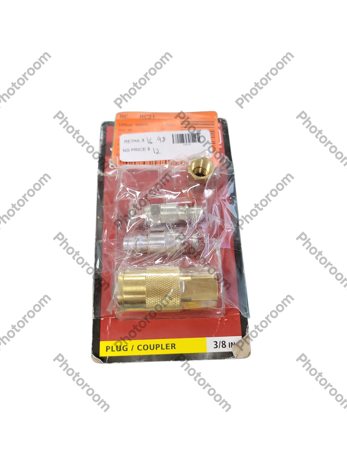 Husky 3/8 in. Industrial Style Quick-Connector Kit (5-Piece) HDA71900AV   .