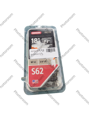 Oregon S62 Chainsaw Chain for 18 in. Bar, Fits Husqvarna, Echo, Poulan, Craftsman, Homelite and More S62-21