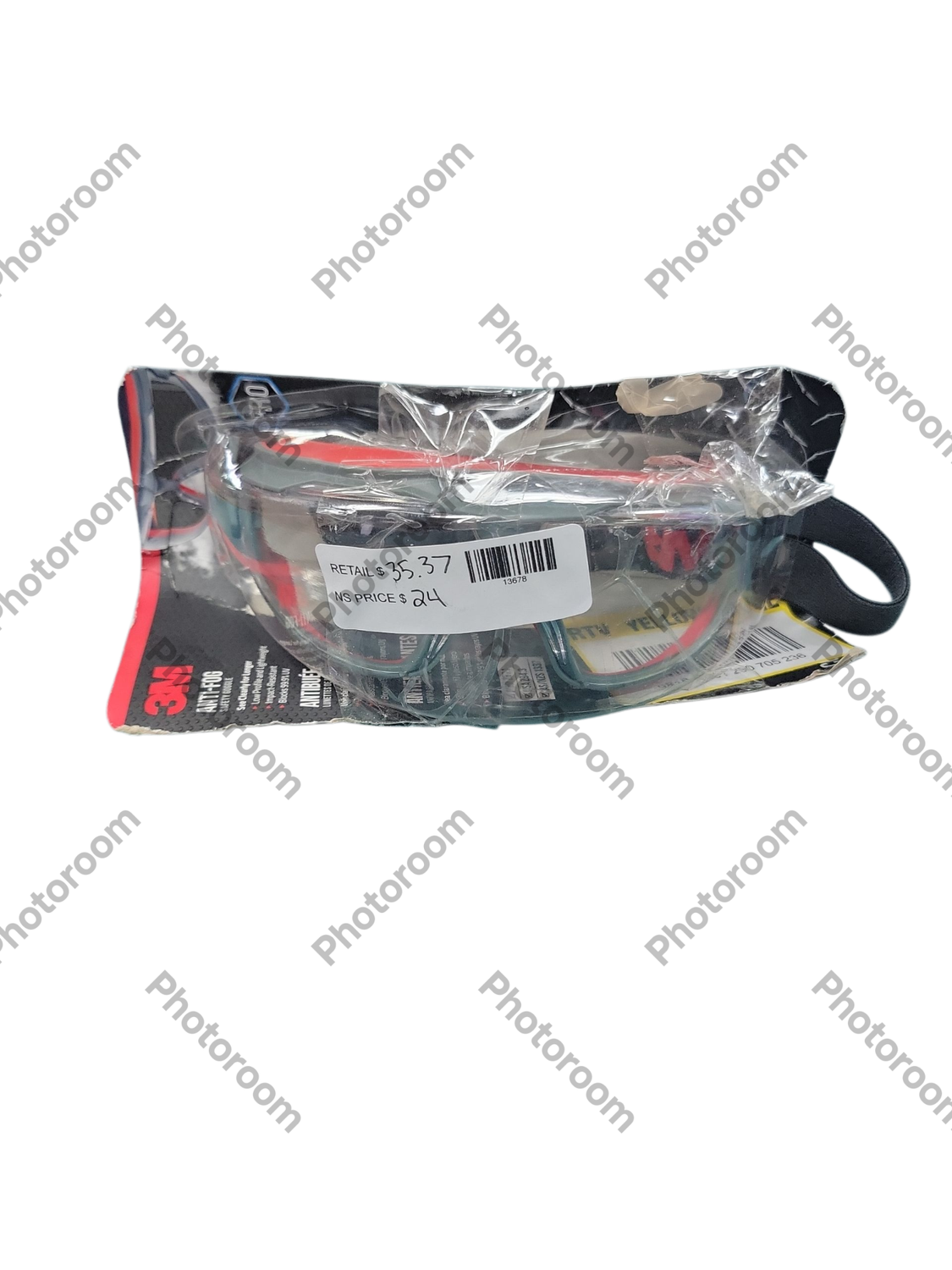 Scotchgard Protector Gray/Red Anti-Fog Goggles with Clear Lens 47212H1-VDC-PS