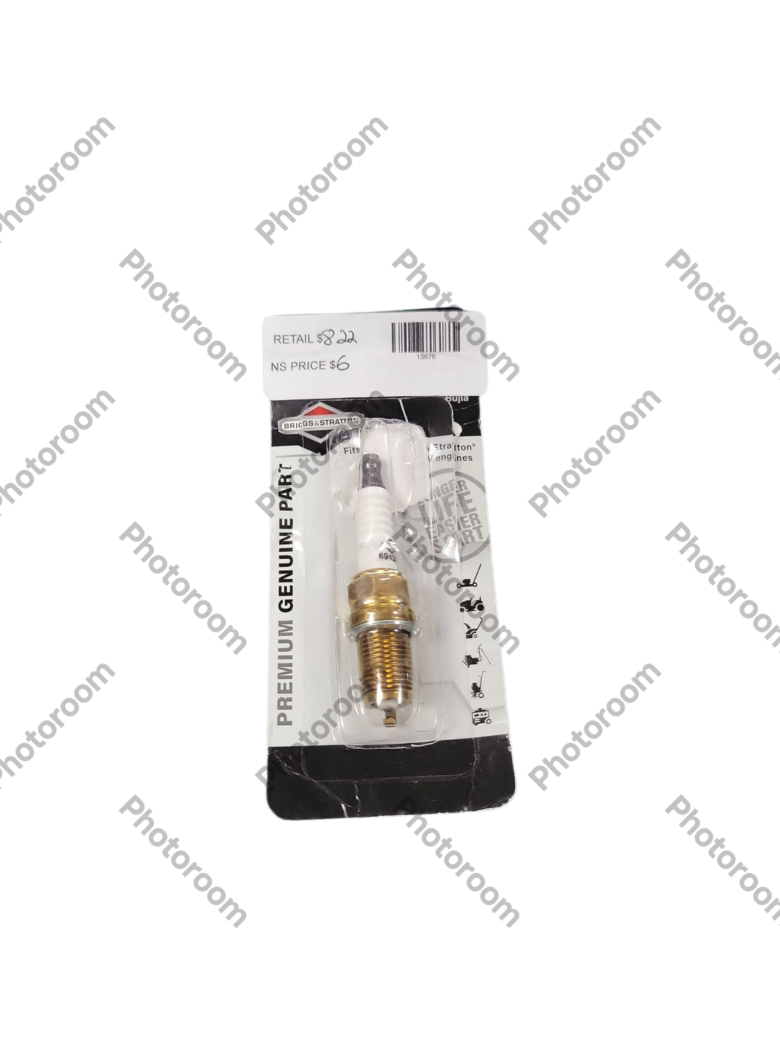 Briggs &amp; Stratton Premium Longer Life Spark Plug for All OHV Engines 5066K .