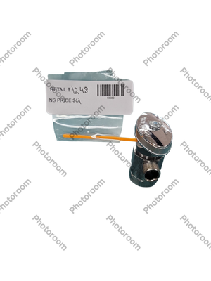 BrassCraft 1/2 in. FIP Inlet x 3/8 in. Comp Outlet Multi Turn Angle Valve OR17X C1