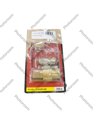 Husky 3/8 in. Industrial Style Quick-Connector Kit (5-Piece) HDA71900AV  .