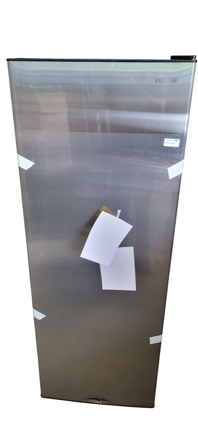Vissani 11 cu. ft. Convertible Auto Defrost Garage Ready Upright Freezer/Refrigerator in Stainless Steel, Energy Star VSF11US2A16  .