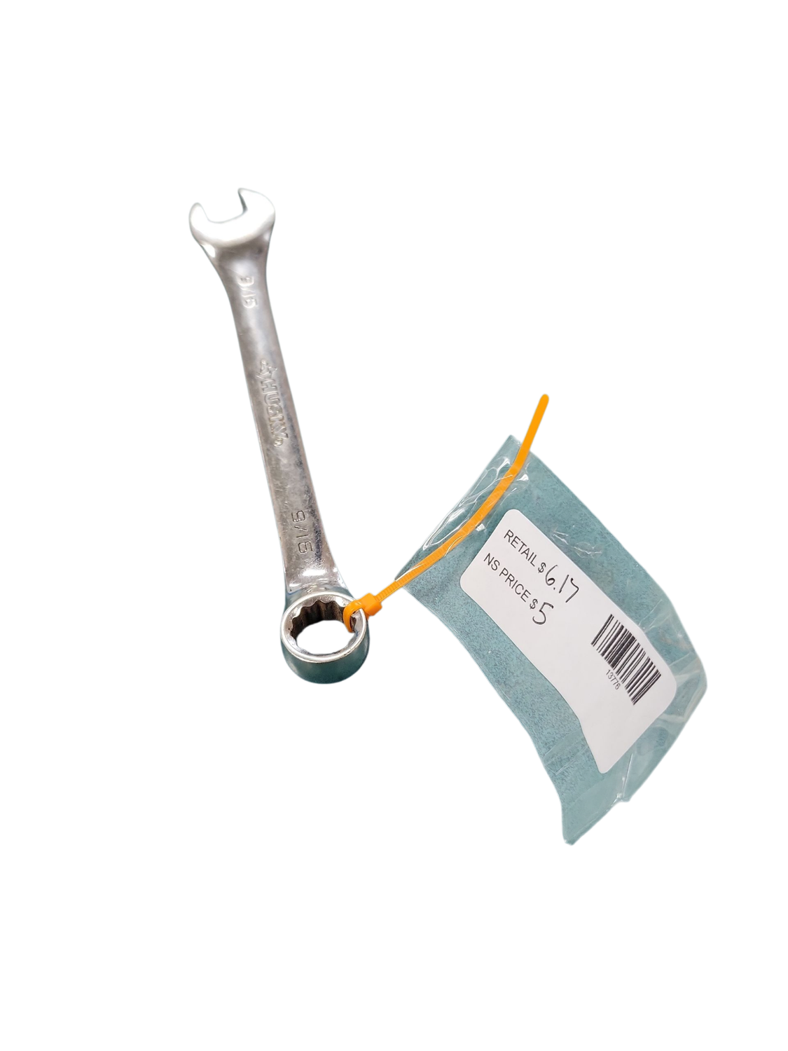 Husky 9/16 in. 12-Point SAE Full Polish Combination Wrench HCW916-05