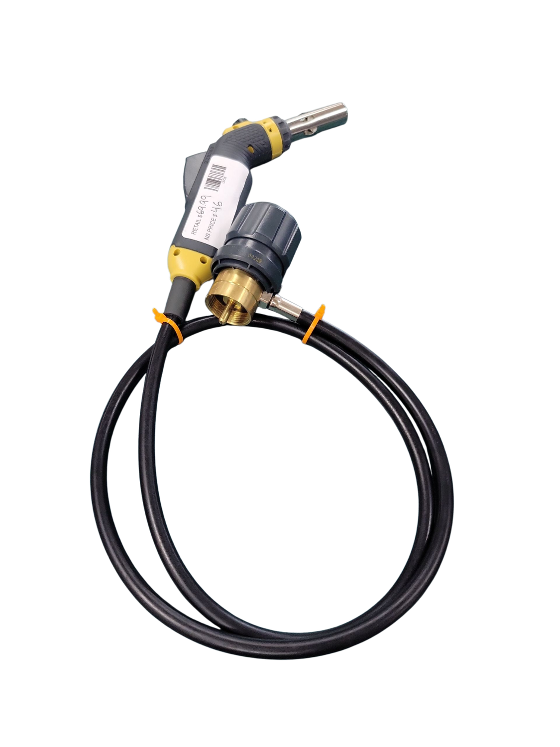 Bernzomatic Reach Torch with 4-1/2 ft. Extended Hose Compatible with MAP-Pro Gas and Propane Gas BZ8250HT