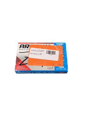 Arrow T50 1/2 in. Stainless-Steel Staples (1,000-Pack) 508SS1