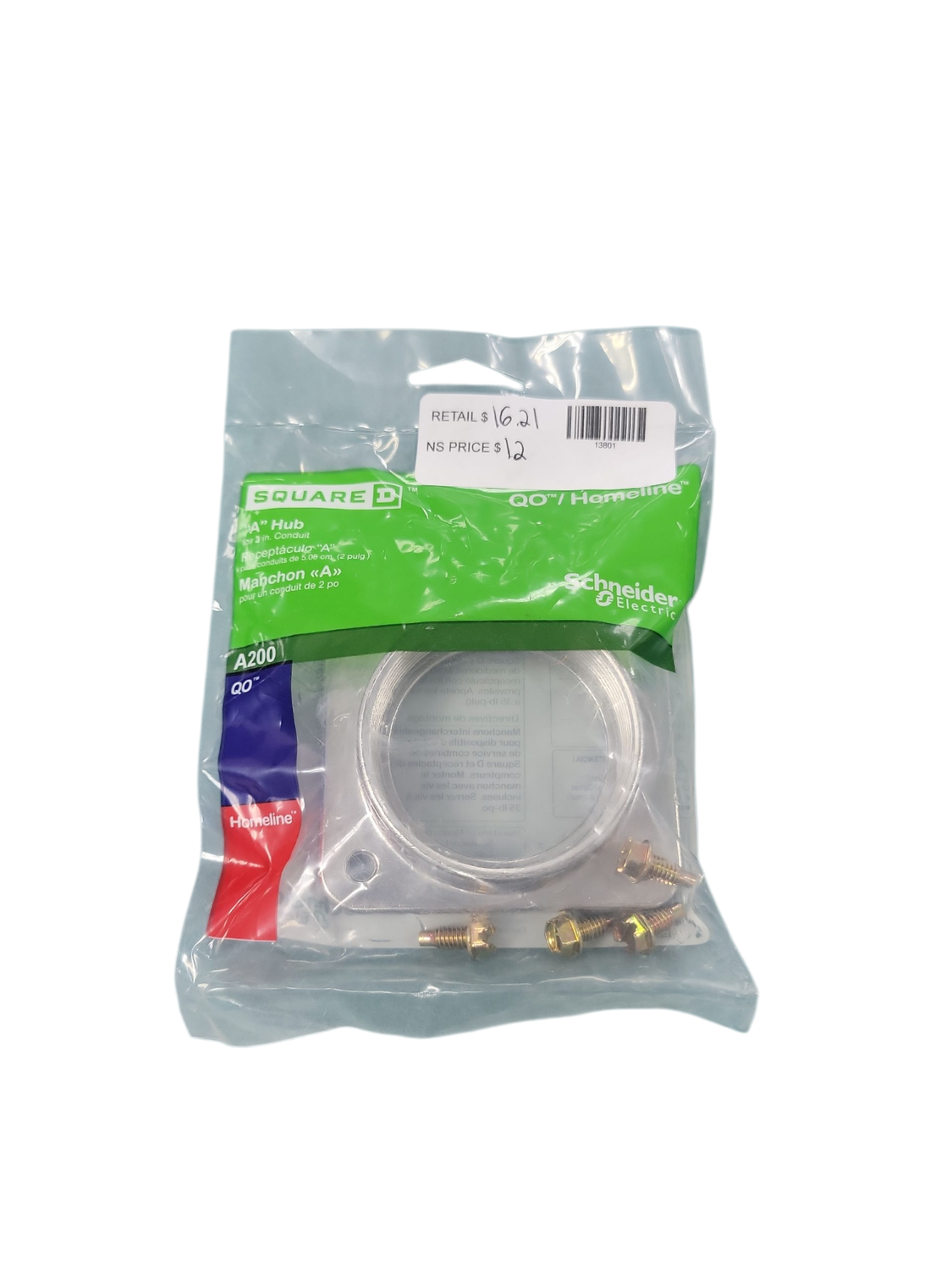 Square D 2 in. Hub for Square D Meter Sockets and CSEDs with A Openings(A200) A200