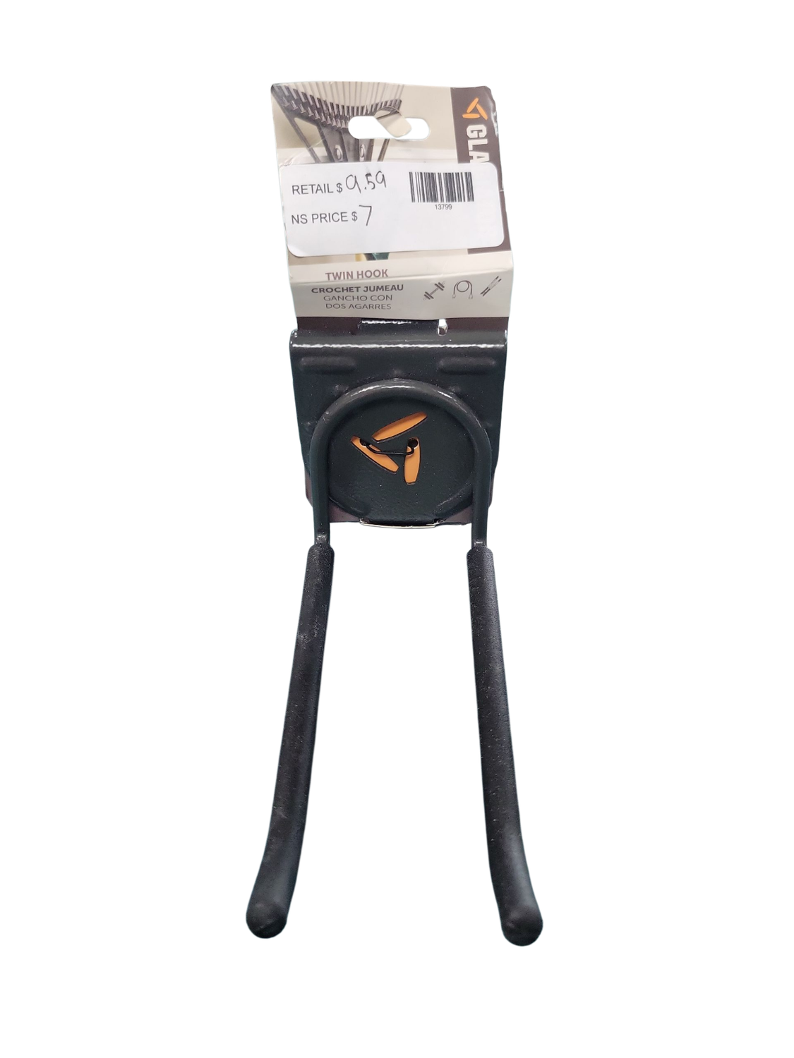 Gladiator Twin Garage Hook for GearTrack or GearWall GAWEXXTWSH .
