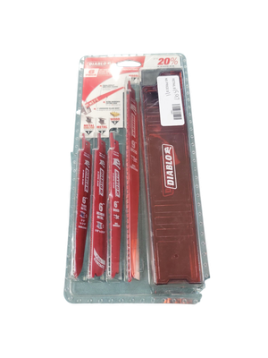 DIABLO Bi-Metal Reciprocating Saw Blade Set (6-Piece) DS006S .