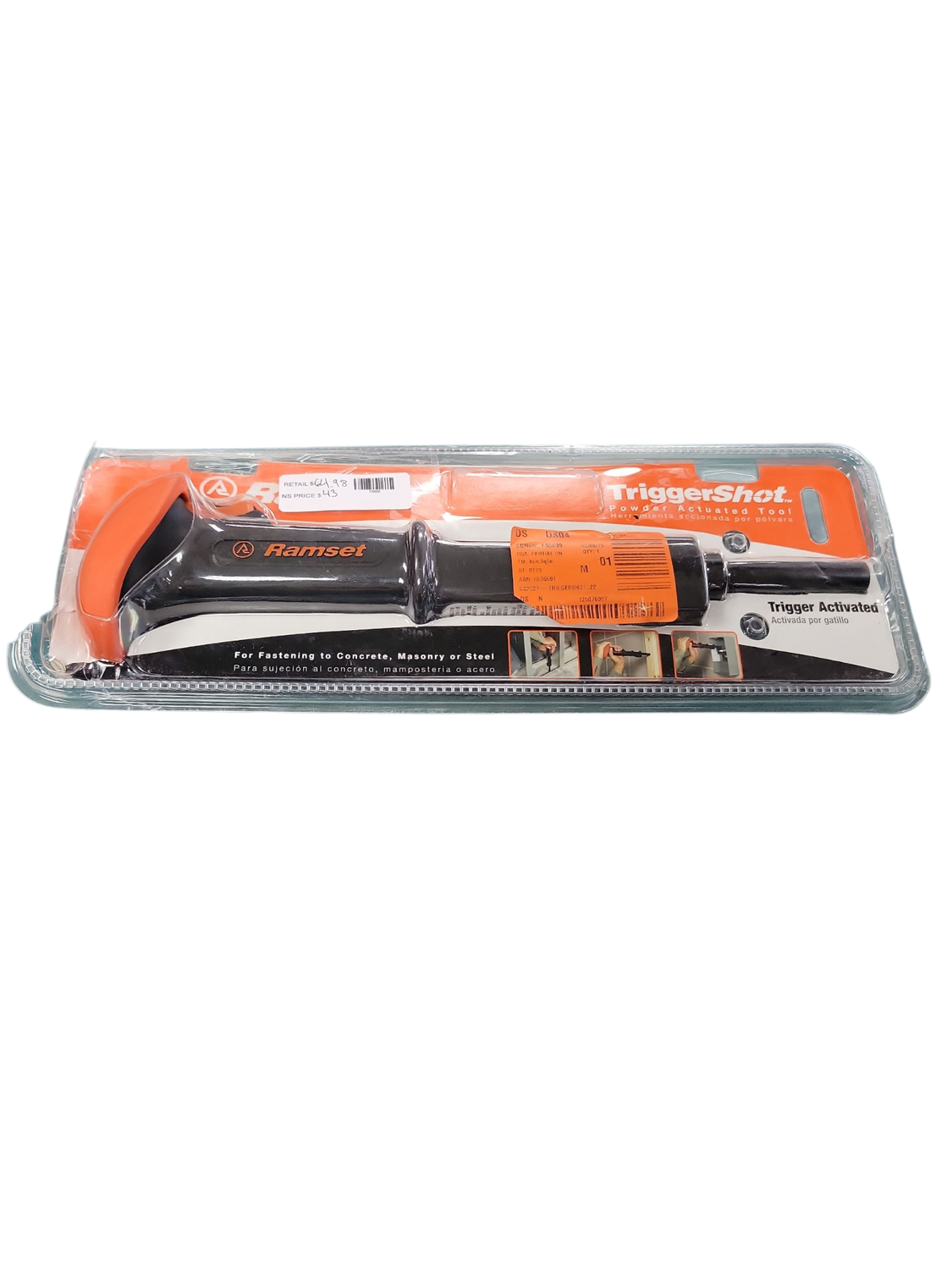 Ramset TriggerShot 0.22 Caliber Powder Actuated Tool 40066