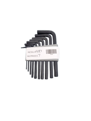Husky Short Arm Hex Key Set, Metric (10-Piece) HSAHKM10PCN-06    .