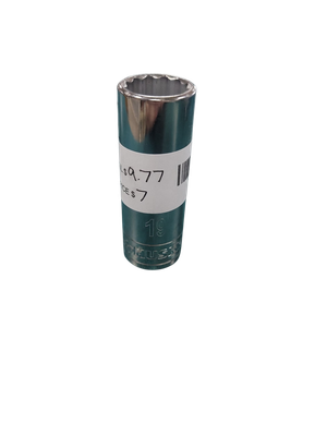 Husky 1/2 in. Drive 12-Point Metric Standard Socket 19 mm H2D12P19MM