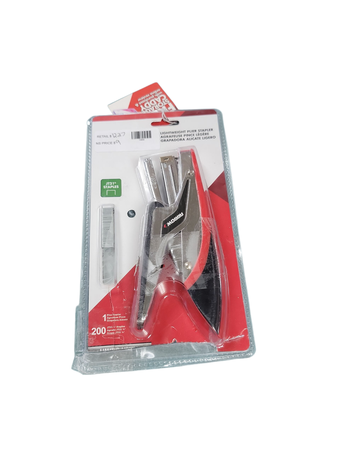 Arrow Lightweight Plier Stapler P21   .