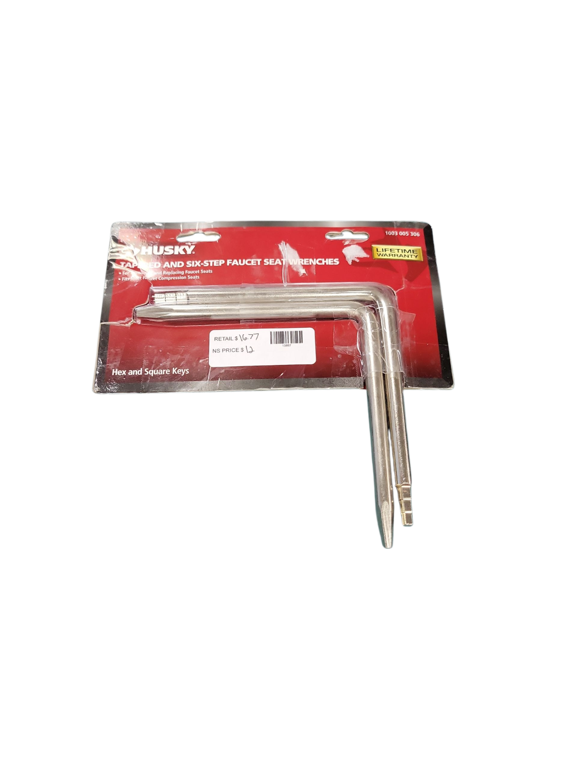 Husky Tapered and 6-Step Faucet Seat Wrenches 17PL0305