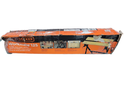 BLACK+DECKER Workmate 125 30 in. Folding Portable Workbench and Vise WM125