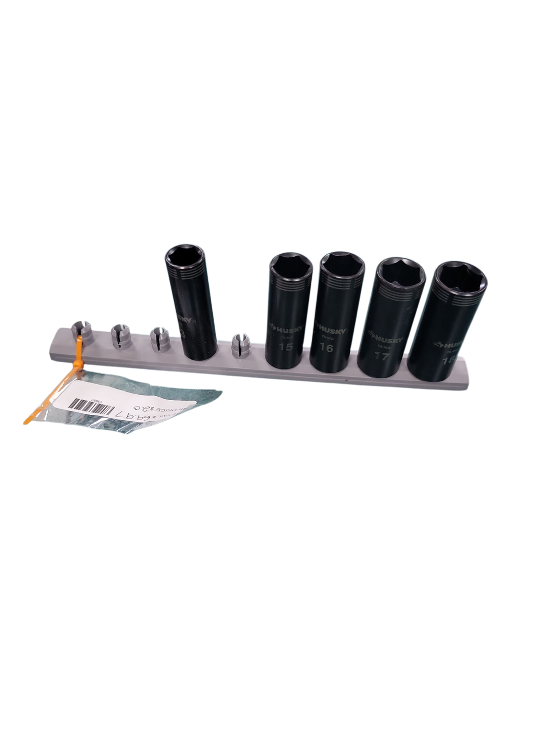 Husky 3/8 in. Drive Thin Wall SAE/Metirc 6-Point Impact Socket Set (20-Piece) H3DHYB20PC