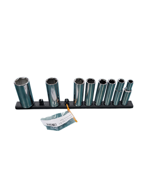 Husky 3/8 in. Drive Deep SAE Socket Set (10-Piece) H3DDPSAE10PCSR