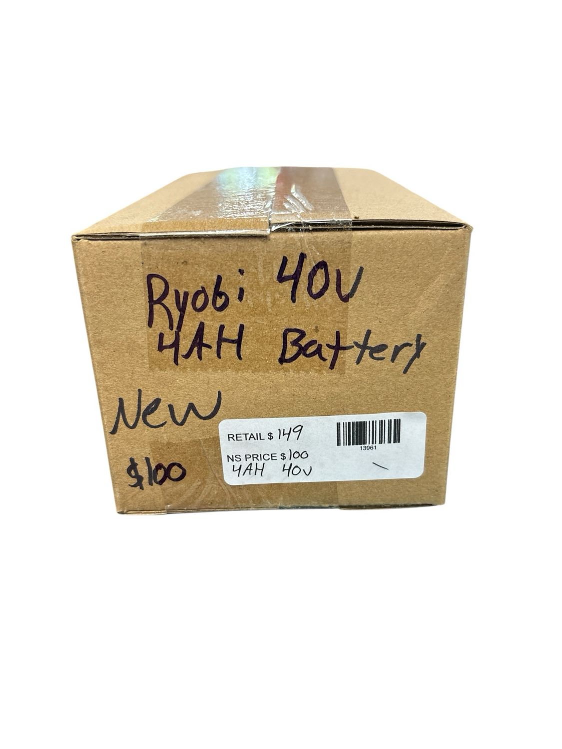 RYOBI 40V Lithium-Ion 4.0 Ah Battery OP4040A1      .