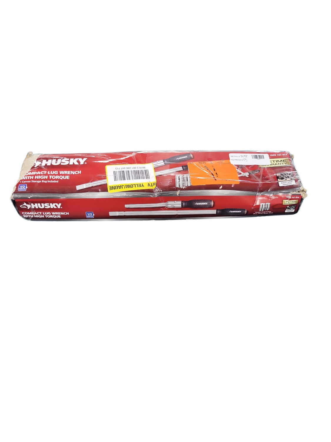 Husky Compact 1/2 in. Drive Lug Wrench with High Torque WH-HD-16
