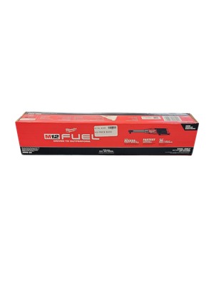 Milwaukee M12 FUEL 12V Lithium-Ion Brushless Cordless 3/8 in. Extended Reach High Speed Ratchet (Tool Only) 2569-20